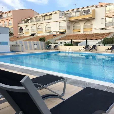 アパート Naturiste Port Soleil Avec Piscine アグド
